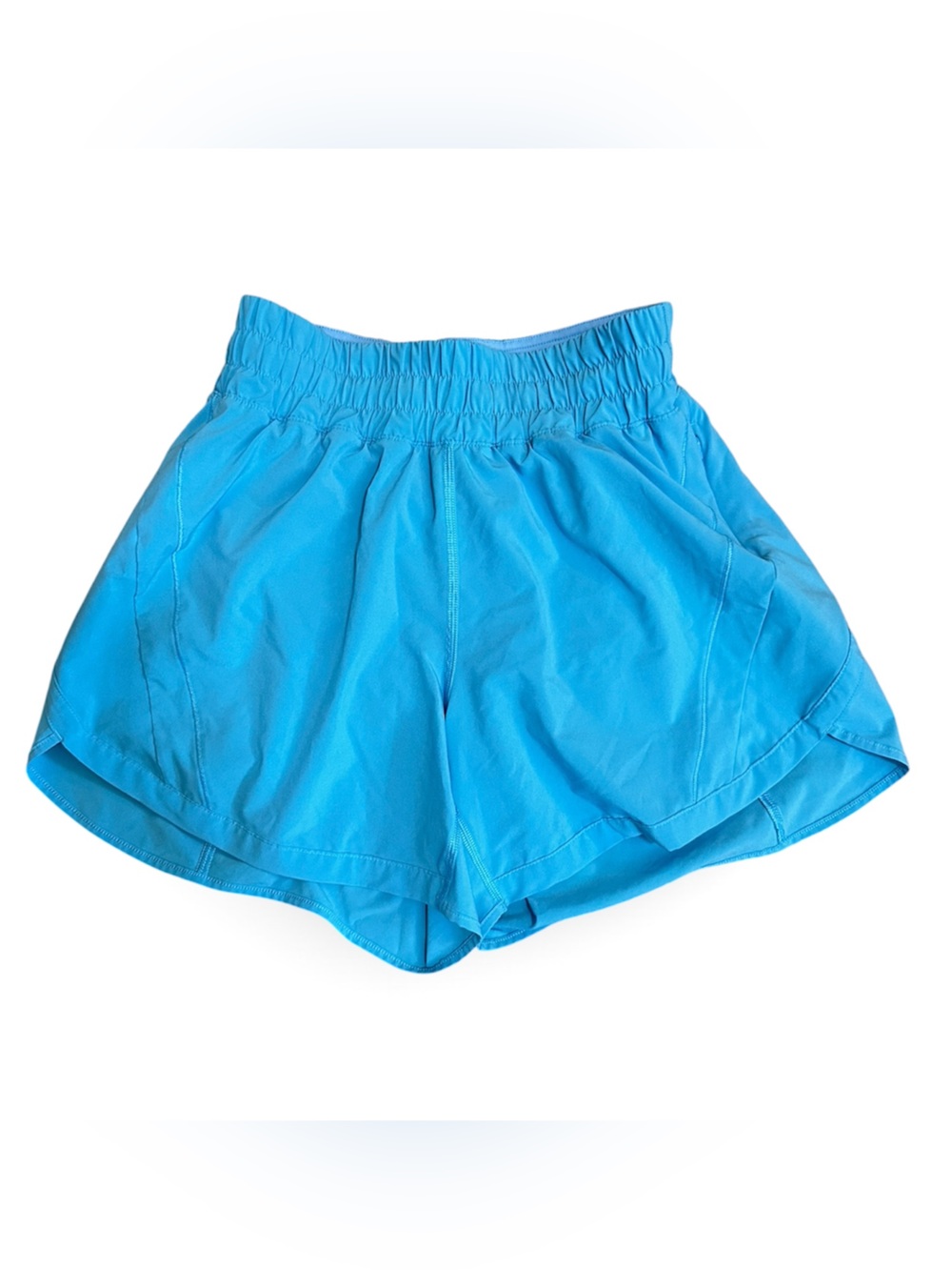 Lululemon Track That Short 5" - Size 6 - Light Blue